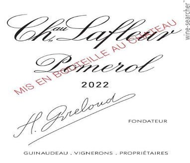 Label 1 of Chateau Lafleur