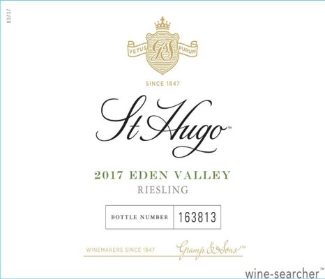 Label 3 of St Hugo - St. Helga Riesling