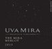 4th label thumbnail of Uva Mira Mountain Vineyards 'The Mira' Merlot