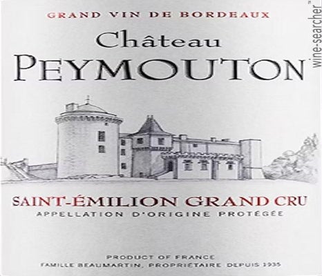 Label 1 of Chateau Peymouton