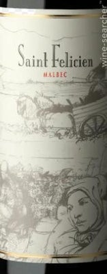 Label 1 of Saint Felicien Malbec