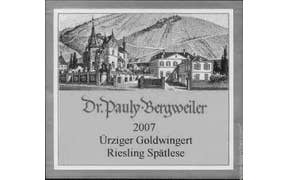 Click to see this product Label of Dr. Pauly-Bergweiler Urziger Goldwingert Riesling Spatlese