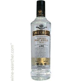 Smirnoff Black Small Batch No. 55 Copper Pot Still Vodka ...