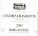 7th label thumbnail of Domaine Dujac Charmes-Chambertin Grand Cru