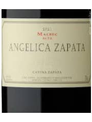 Click to see larger label image Label of 2023 Catena Zapata 'Angelica Zapata Alta' Malbec
