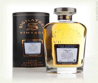 Signatory Vintage Cask Strength Collection Caol Ila 30 Year Old Single Malt Scotch Whisky Islay Prices Stores Tasting Notes Market Data