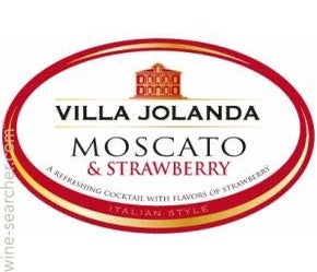 Label 1 of Santero Villa Jolanda Moscato & Strawberry Spumante