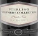 4th label thumbnail of Sterling Vineyards Vintner's Collection Pinot Noir