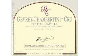 Click to see this product Label of Domaine Rossignol-Trapet Petite Chapelle