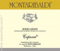 Label 1 of Montaribaldi Capural
