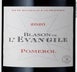 2nd label thumbnail of Blason de l'Evangile