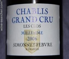 Label 1 of Simonnet-Febvre Les Clos