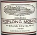 2nd label thumbnail of Chateau Troplong Mondot
