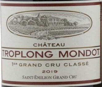 Label 3 of Chateau Troplong Mondot