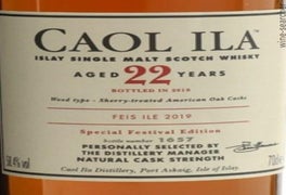 Caol Ila 25 Year Old Single Malt Scotch Whisky Islay Prices Stores Tasting Notes Market Data