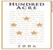 4th label thumbnail of Hundred Acre 'Morgan's Way' Cabernet Sauvignon