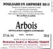 3rd label thumbnail of Benedicte & Stephane Tissot Arbois Poulsard Amphore