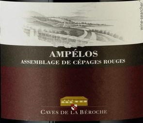 Label 1 of Caves de la Beroche Ampelos