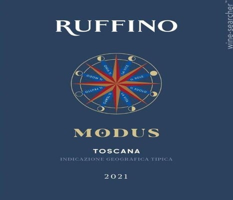 Label 1 of Ruffino Modus Toscana IGT