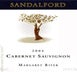 4th label thumbnail of Sandalford Estate Reserve Cabernet Sauvignon