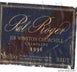 21st label thumbnail of Pol Roger Cuvee Sir Winston Churchill Brut