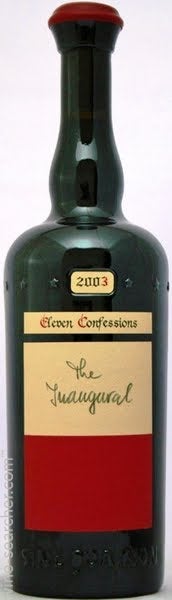 2003 Sine Qua Non 'The Inaugural' Syrah, Sta Rita Hills, USA