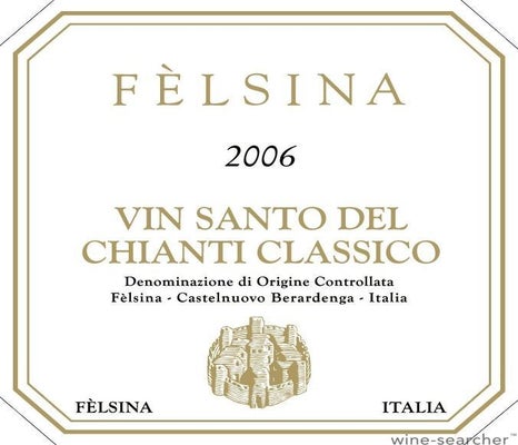 Label 6 of Felsina Berardenga Vin Santo Chianti Classico