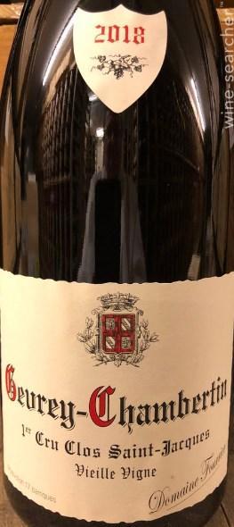 2018 Domaine Fourrier Clos Saint-Jacques, Gevrey-Chambertin