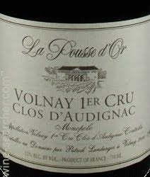 Volnay1er Cru Clos d’Audignac2013赤ブルゴーニュ La Pousse d'Or Volnay 1er Cru Clos d'Audignac | Vinica 無料