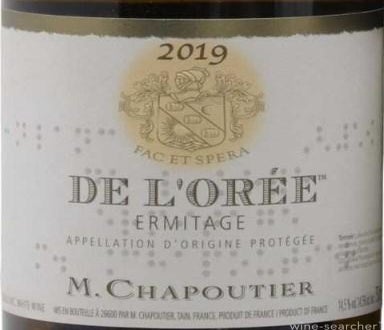 Label 1 of M. Chapoutier Ermitage de l'Oree Blanc