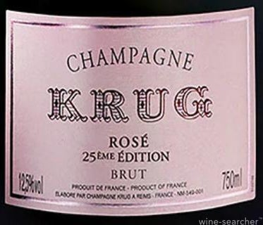 Label 1 of Krug Edition 25eme Brut Rose