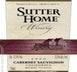 17th label thumbnail of Sutter Home Cabernet Sauvignon