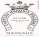 15th label thumbnail of Chateau Marquis d'Alesme Becker