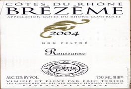 Eric Texier Cotes Du Rhone Chat Fou Rhone Prices Stores Tasting Notes And Market Data