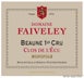 3rd label thumbnail of Domaine Faiveley Clos de L'Ecu Monopole