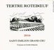 2nd label thumbnail of Chateau Le Tertre-Roteboeuf