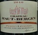 2nd label thumbnail of Chateau Haut-Bergey