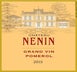5th label thumbnail of Chateau Nenin