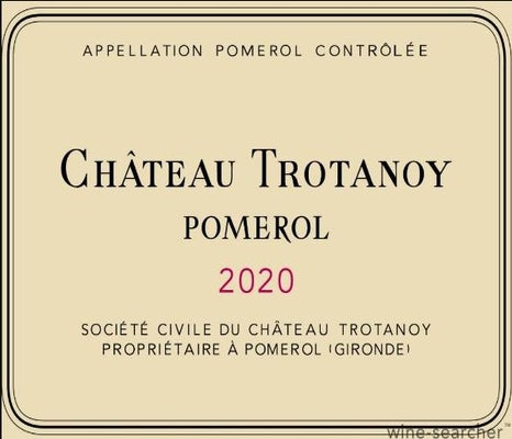 Label 1 of Chateau Trotanoy