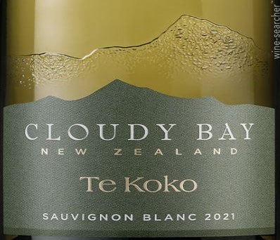 Label 1 of Cloudy Bay Te Koko Sauvignon Blanc