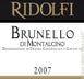 1st label thumbnail of Ridolfi Brunello di Montalcino DOCG