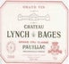 11th label thumbnail of Chateau Lynch-Bages