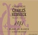 33rd label thumbnail of Charles Heidsieck Blanc des Millenaires - Collection Crayeres