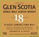 5th label thumbnail of Glen Scotia 18 Year Old Single Malt Scotch Whisky