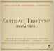 6th label thumbnail of Chateau Trotanoy