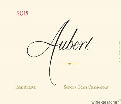 Label 1 of Aubert Wines Park Avenue Chardonnay