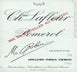 8th label thumbnail of Chateau Lafleur