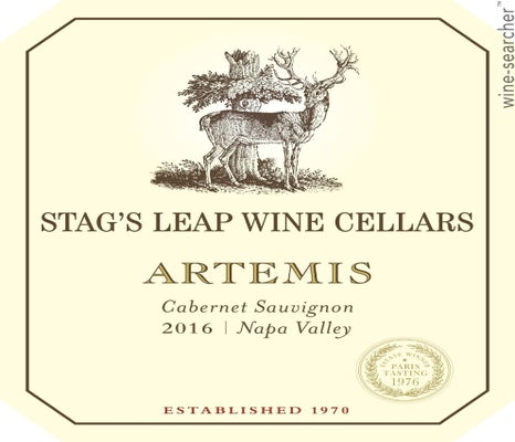 Label 1 of Stag's Leap Wine Cellars 'Artemis' Cabernet Sauvignon