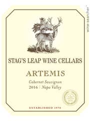 Click to see larger label image Label of 2010 Stag's Leap Wine Cellars 'Artemis' Cabernet Sauvignon