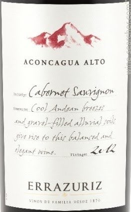 2016年KAI ERRAZURIZ 2016 Errazuriz Kai Carmenere, Aconcagua Valley, Chile